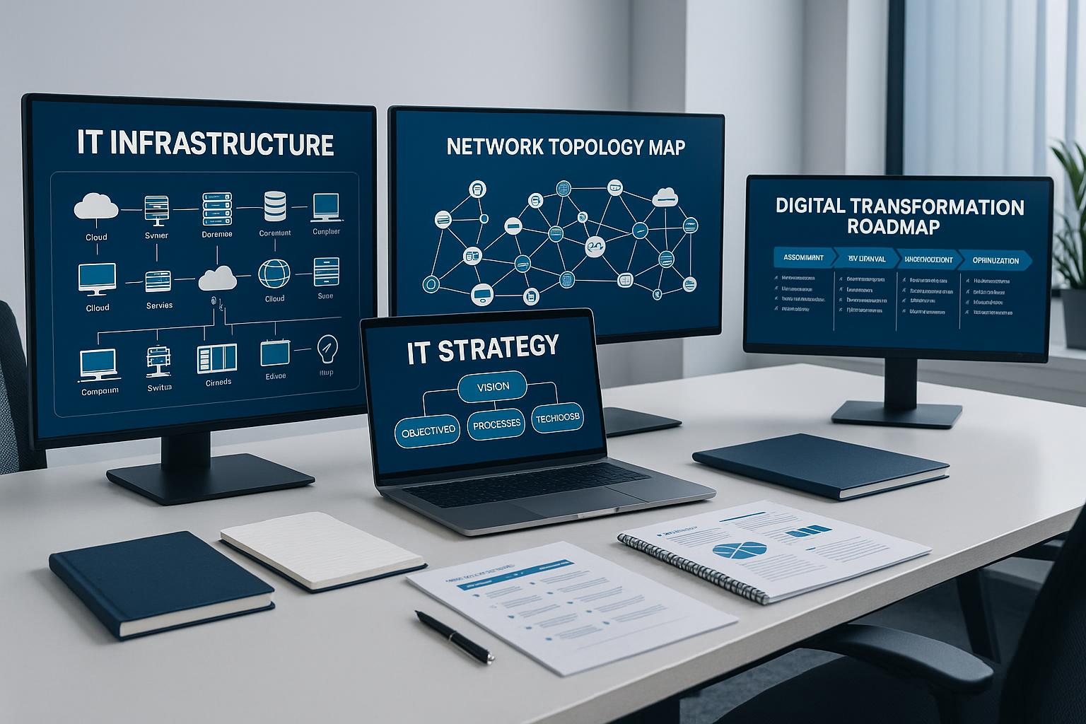 IT-Strategie-Planung im Team